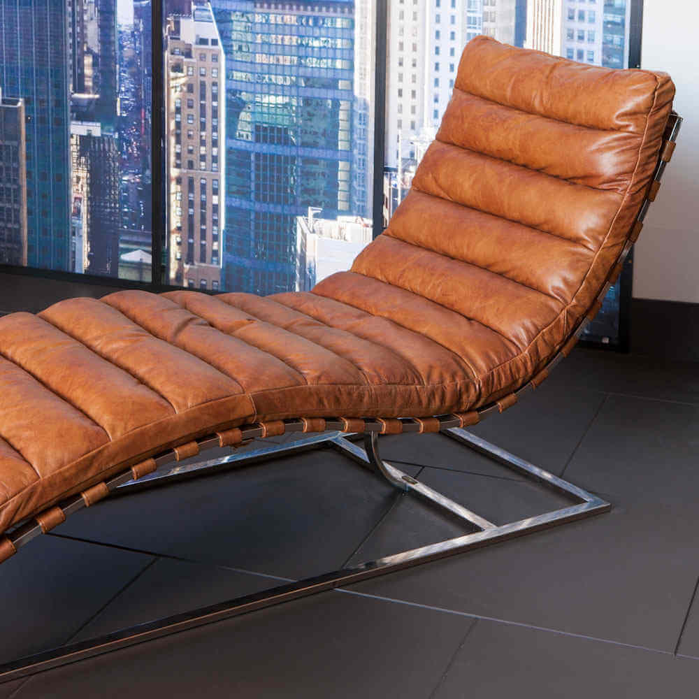 Flamant Mason lounger brown