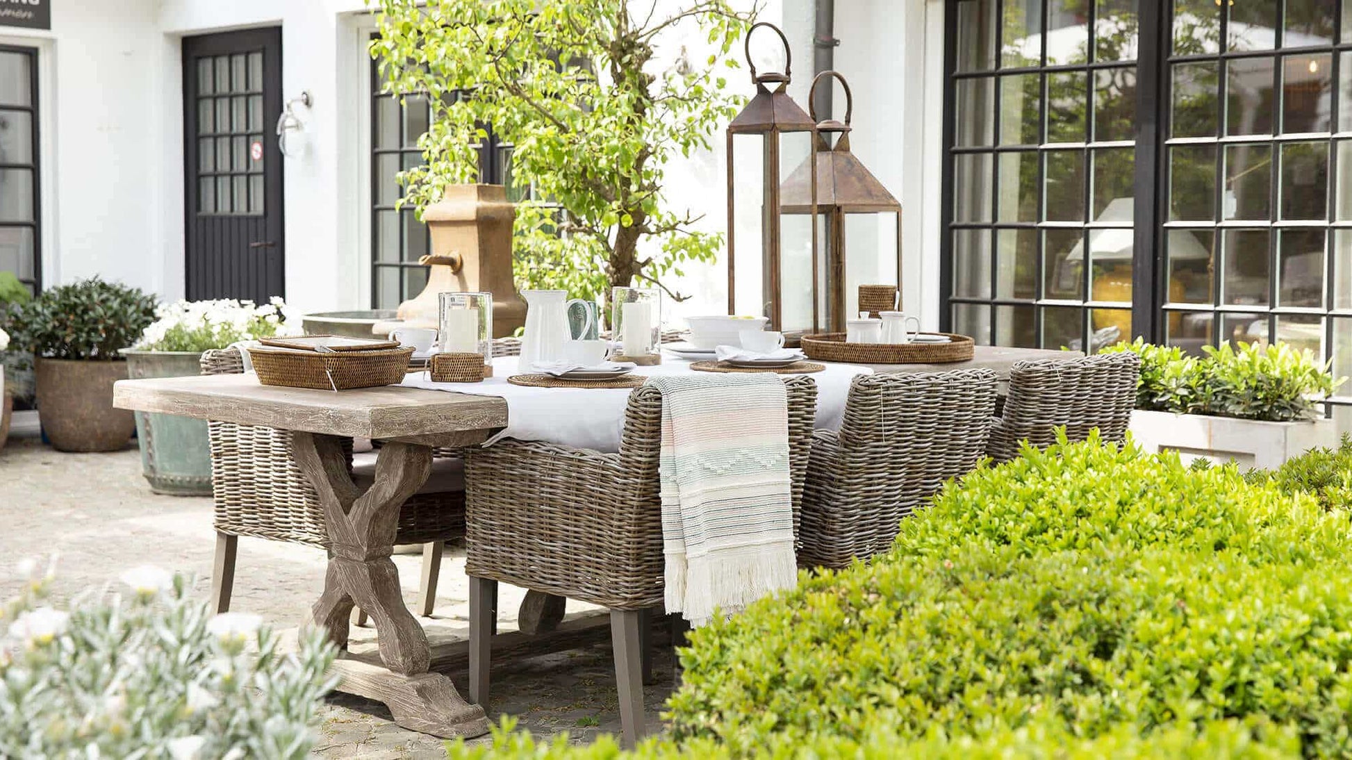 Flamant dunes garden Armchair