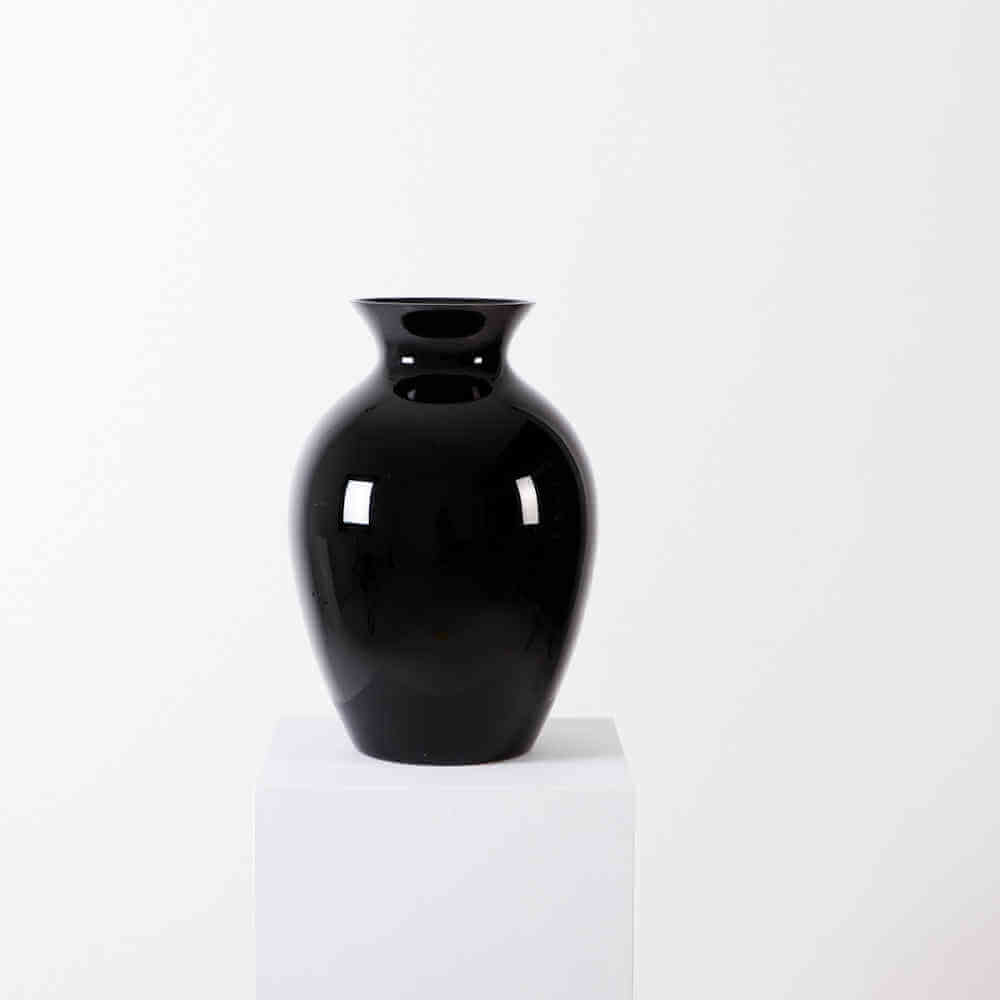 Flamant intire vase black