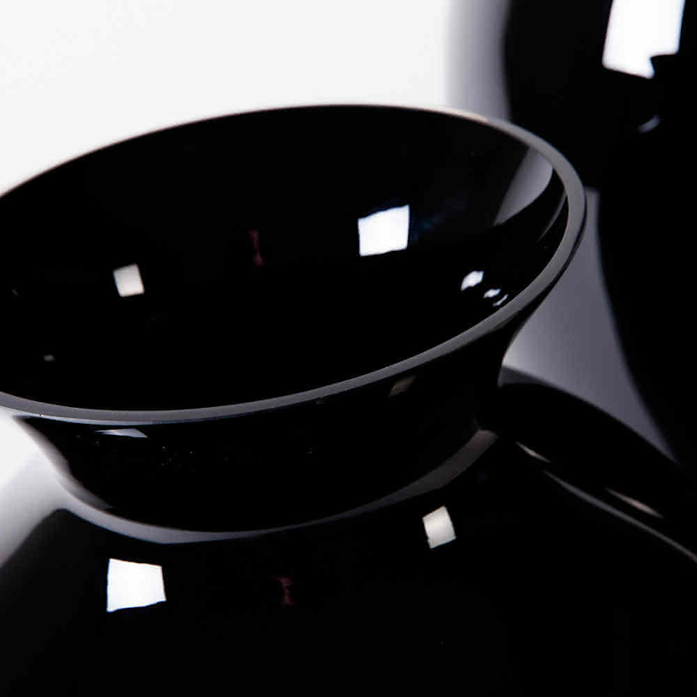 Flamant intire vase black