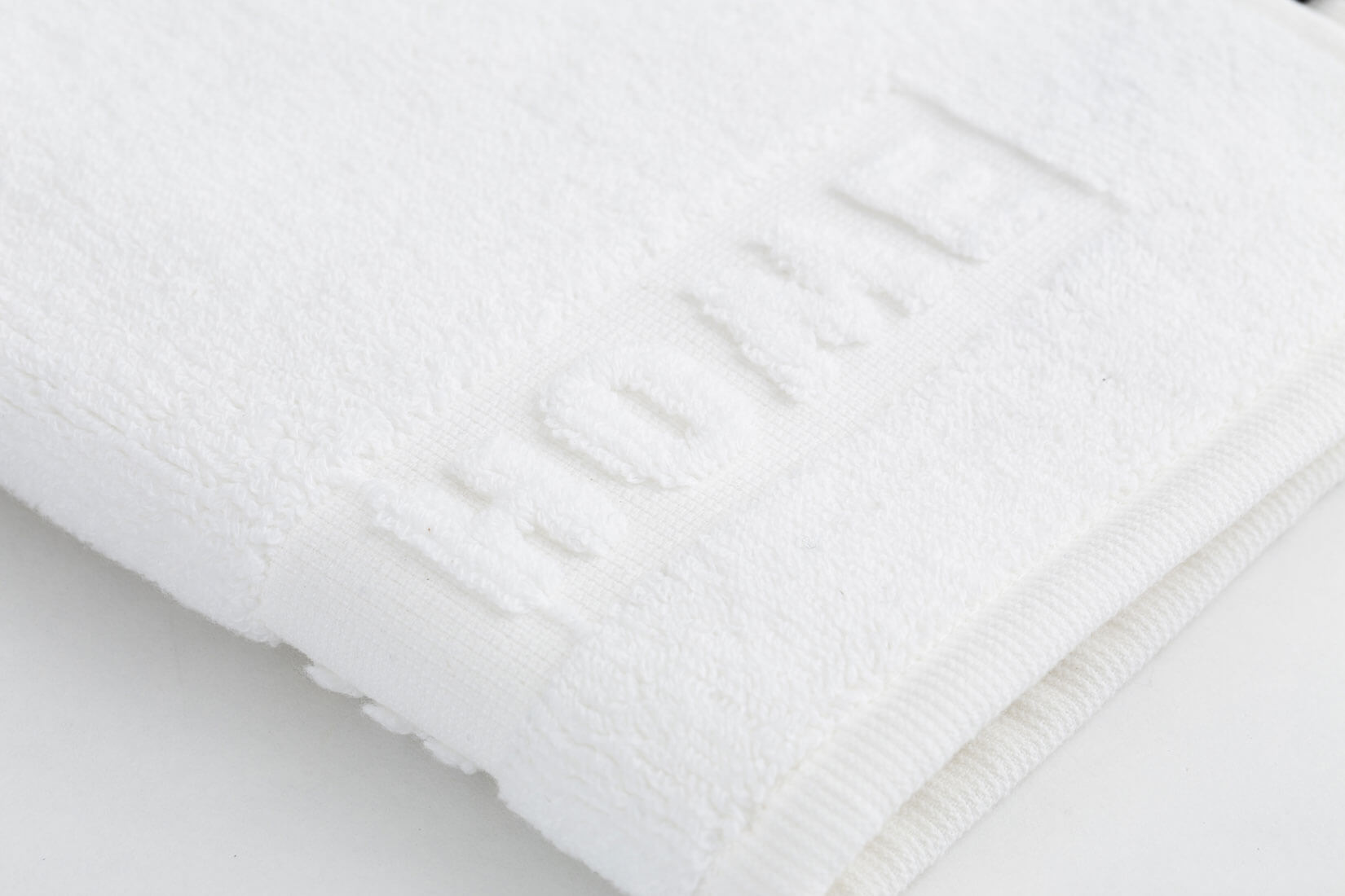 Flamant Baobao Guest Towel White