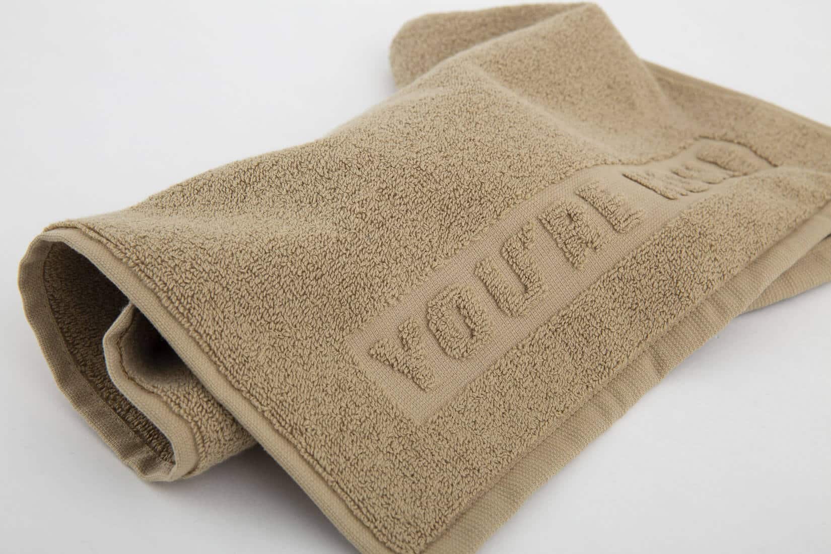 Flamant Baobao hand towel brown