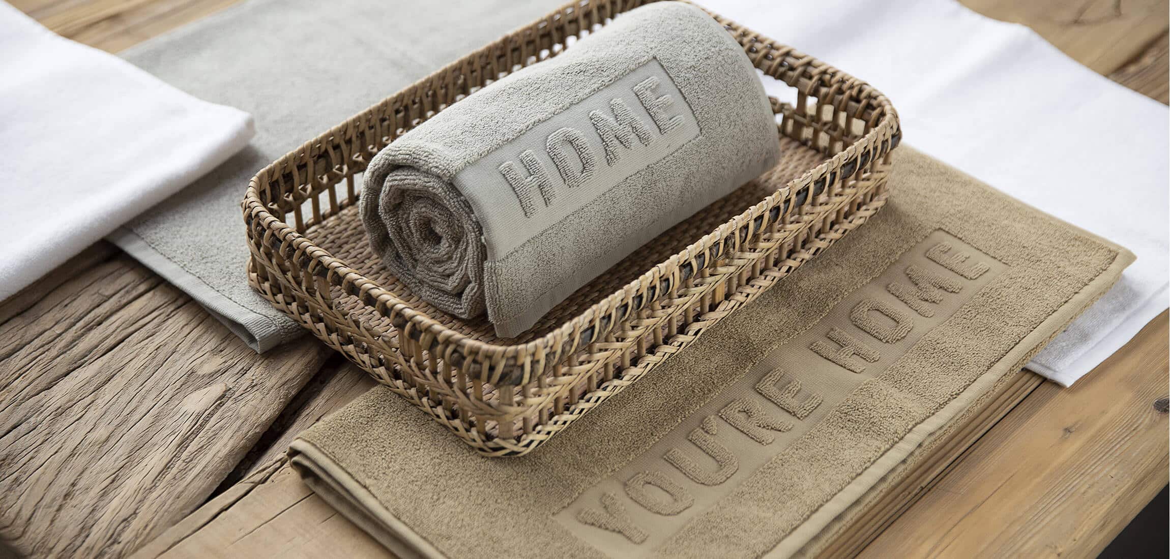 Flamant Baobao Hand Towel Grey