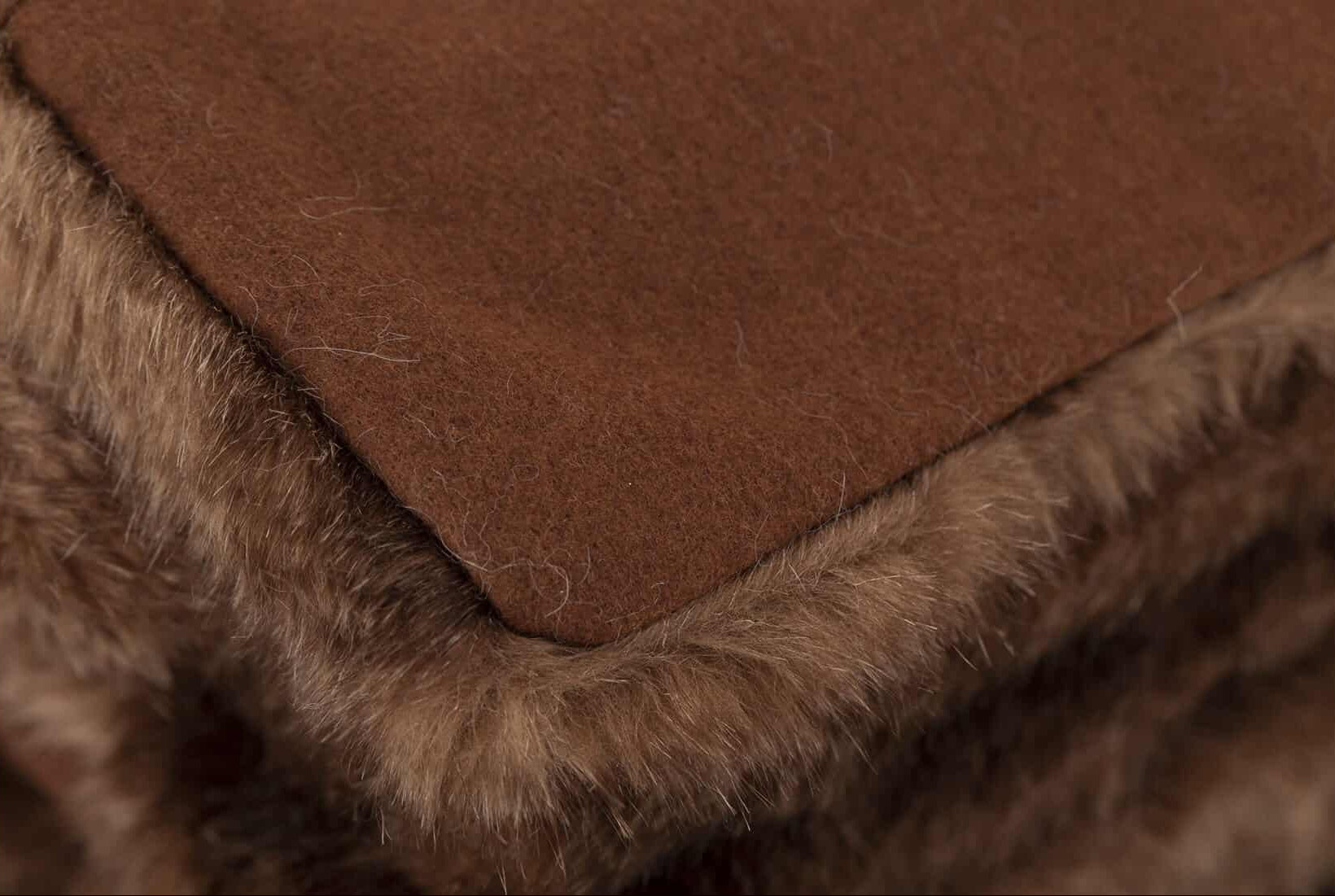 Flamant Hirom Plaid fur