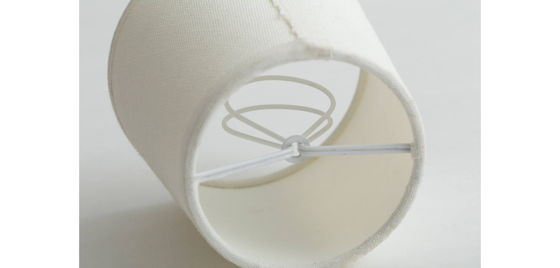 Flamant clips lampshade ecru 10cm