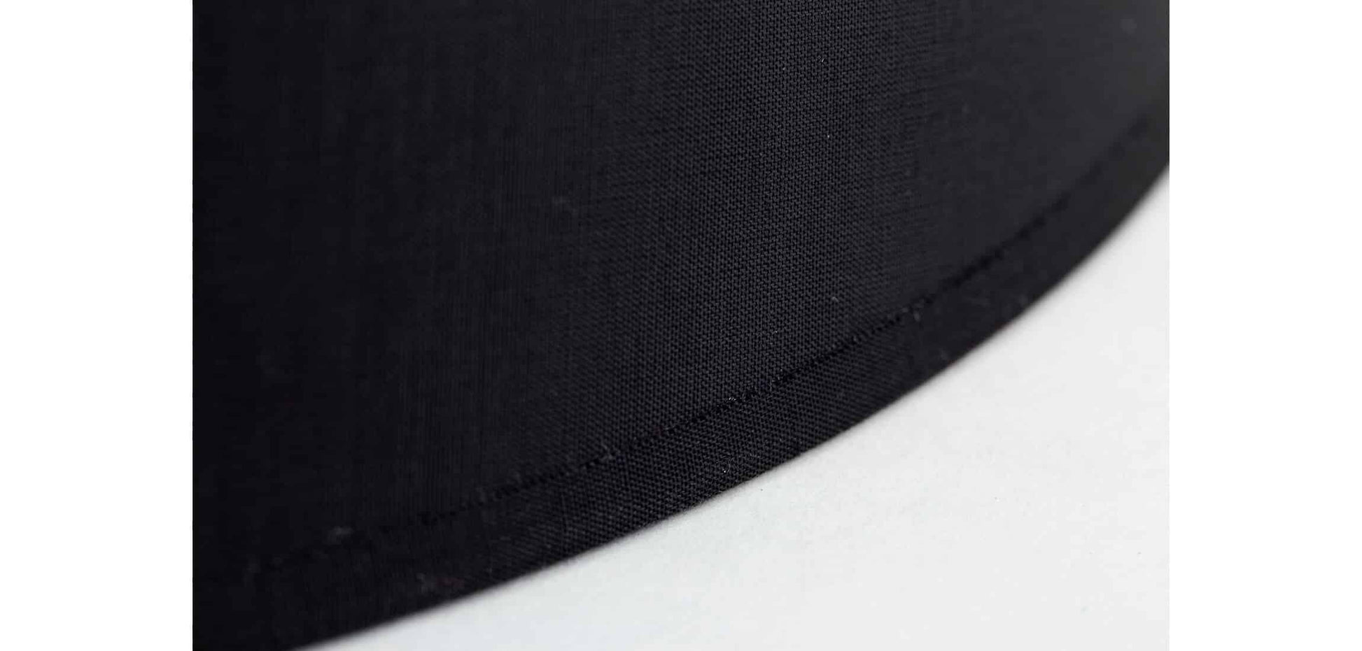 Flamant lindro lampshade black/gold 17cm