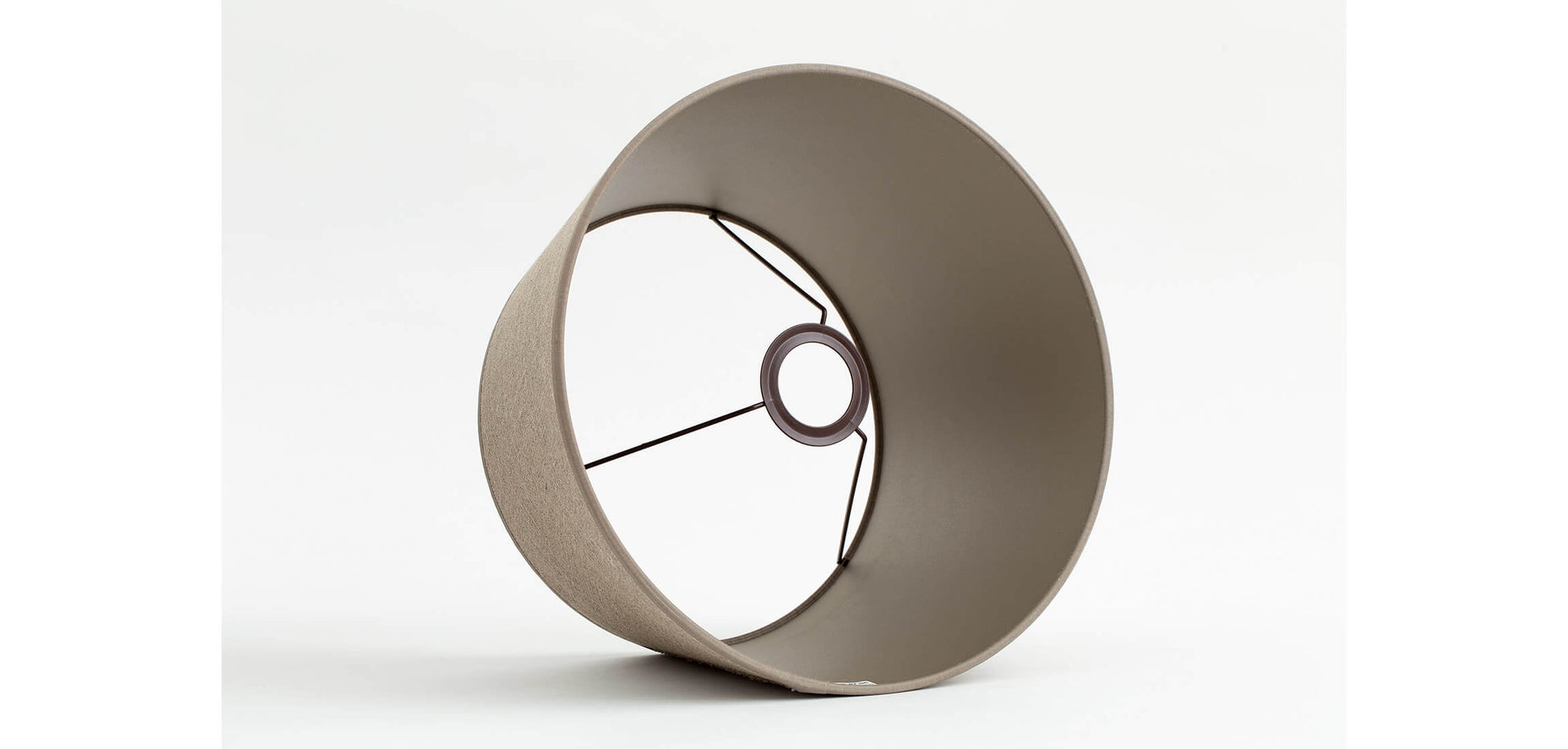 flamant Lindro lampshade Amell (natural + gray)