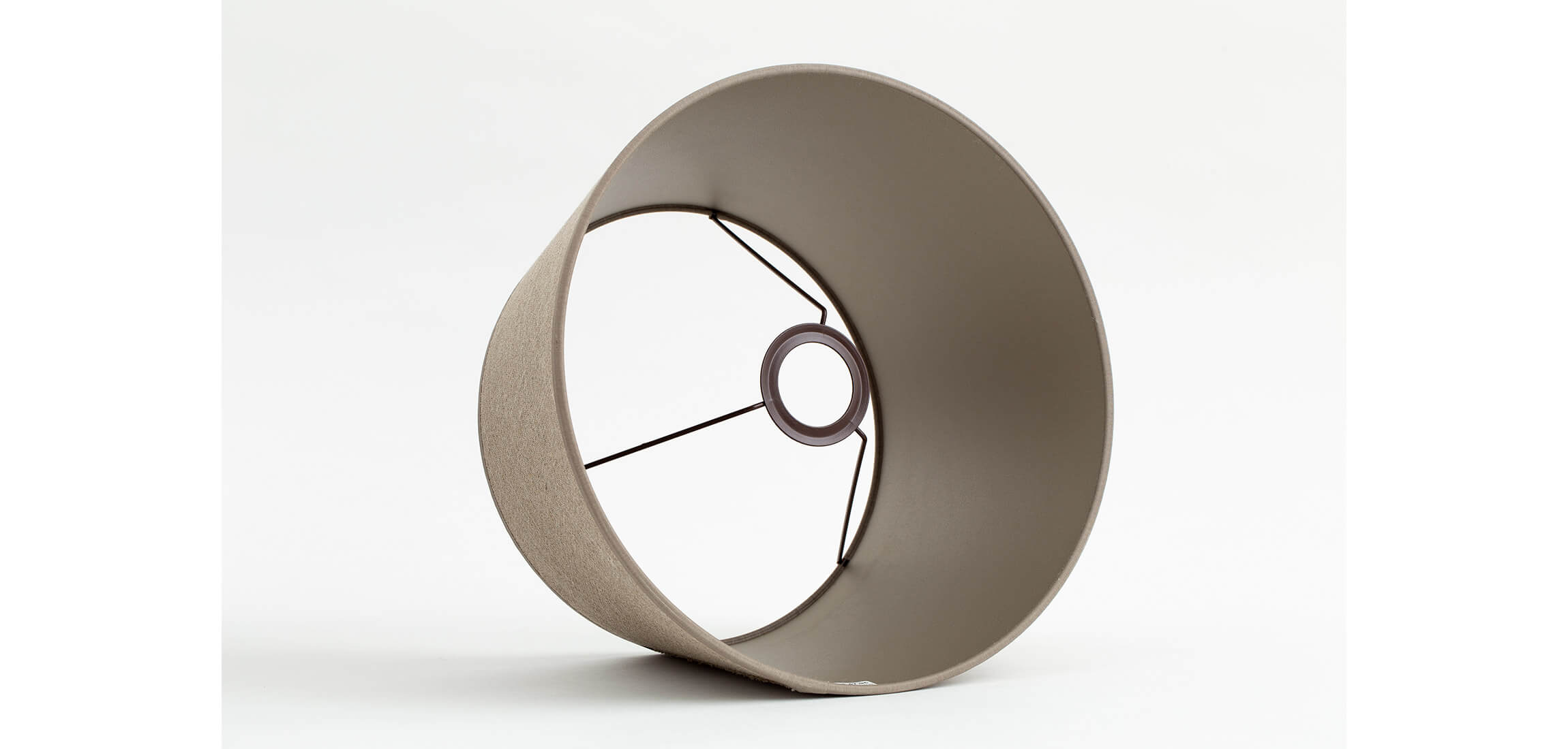 flamant Lindro lampshade Amell (natural + gray)