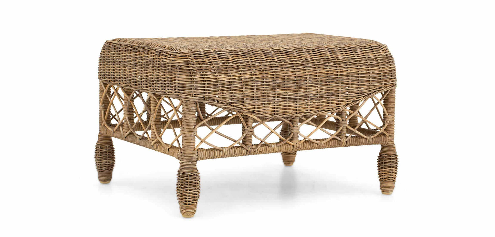 Flamant Empire garden pouf