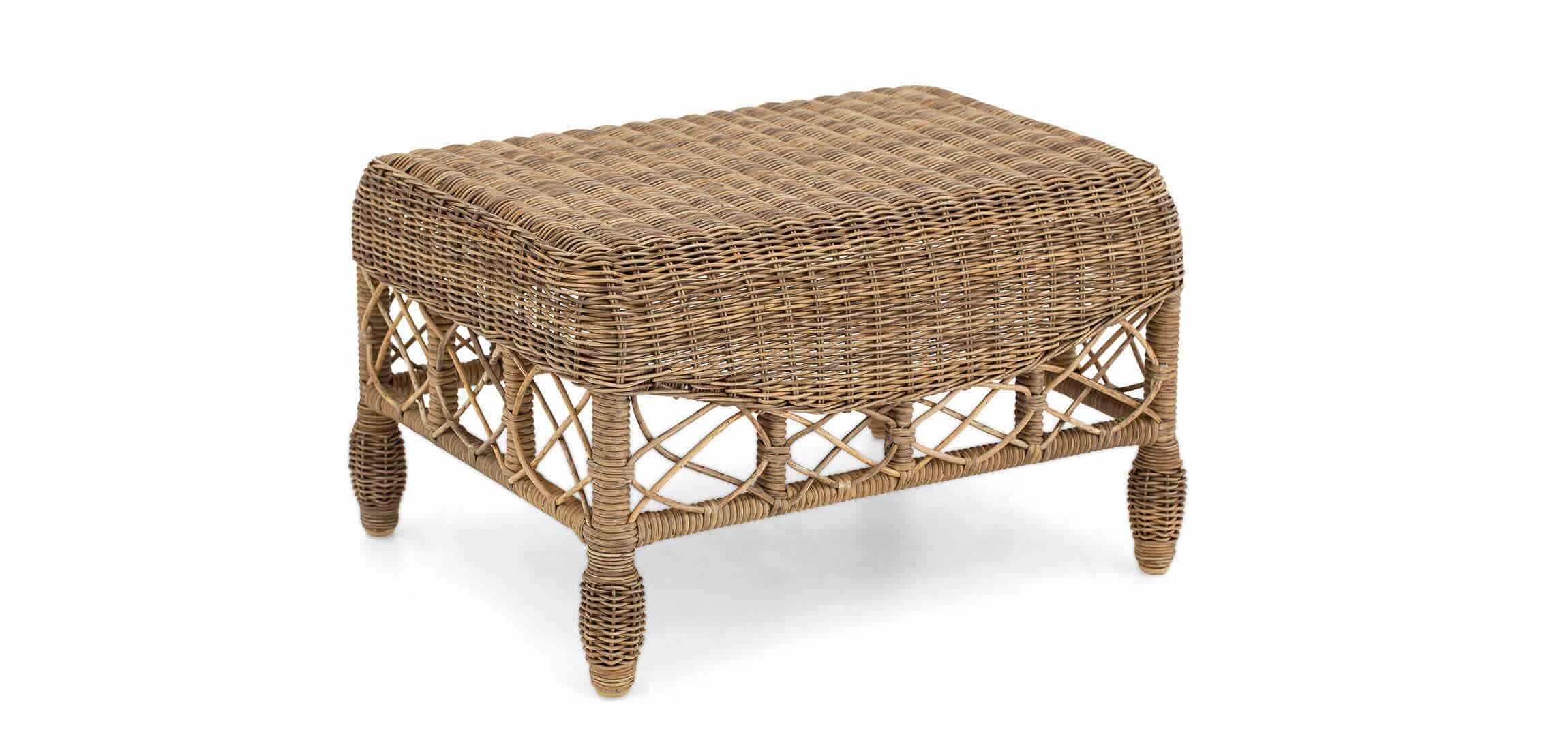 Flamant Empire garden pouf