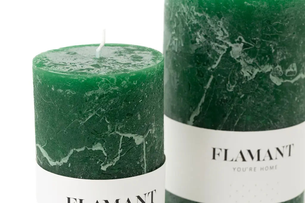 Flamant BETH, candle, central court, 7x11,5 cm
