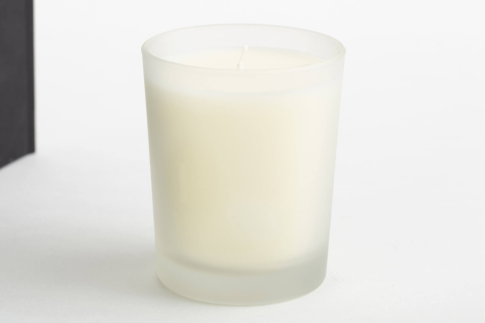 Flamant lin scented Candle fleurs Blanches