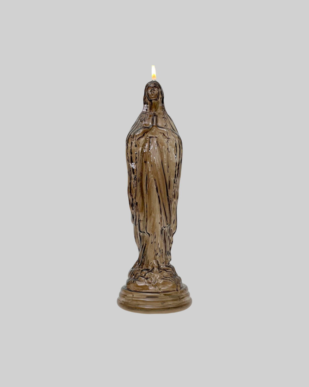 Virgin Oil Lamp Bronze
