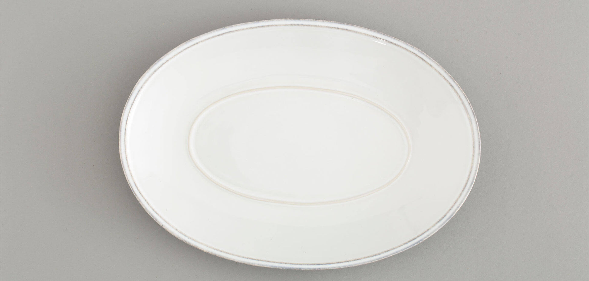 flamant Jille Ceramic Collection, oval tray 30cm