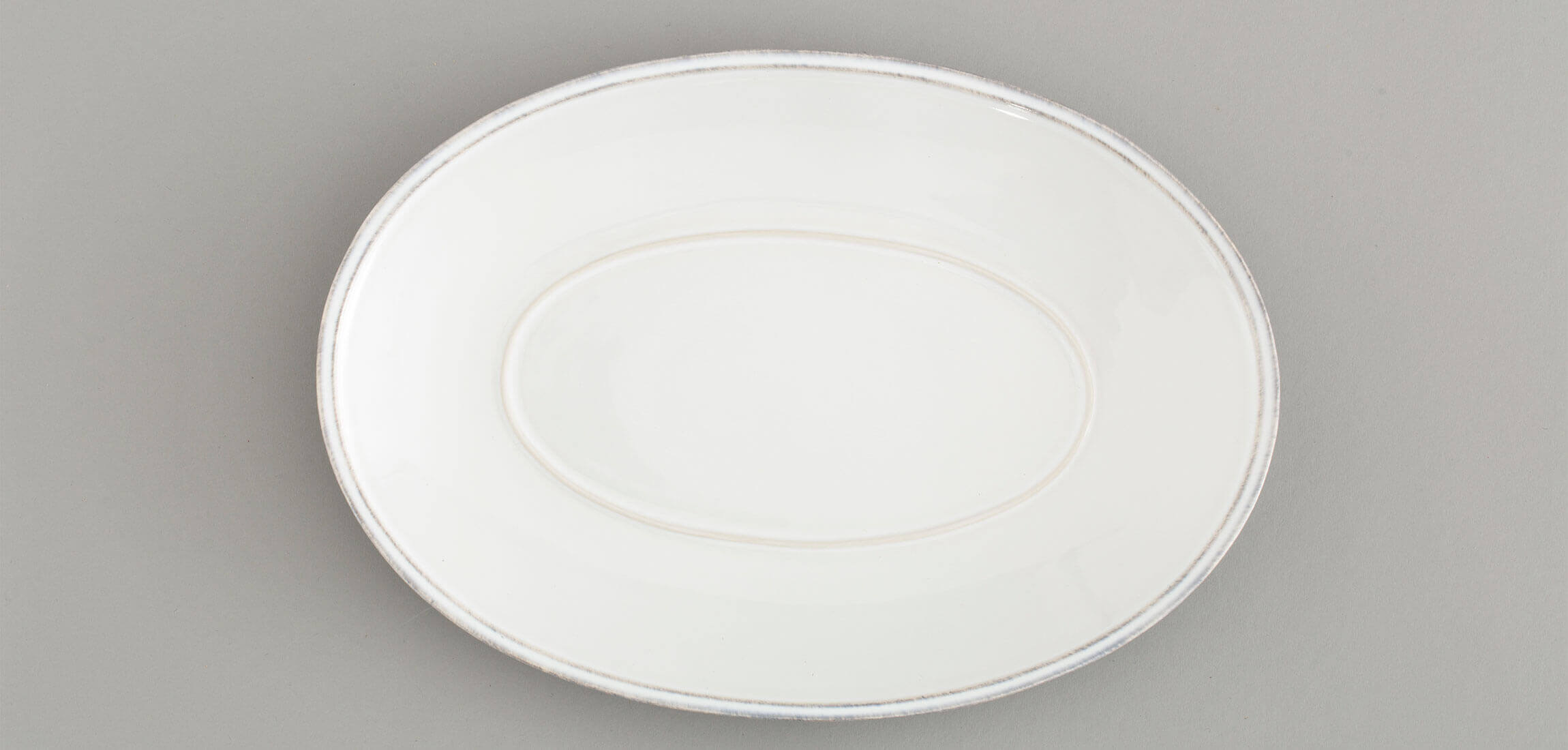 flamant Jille Ceramic Collection, oval tray 30cm