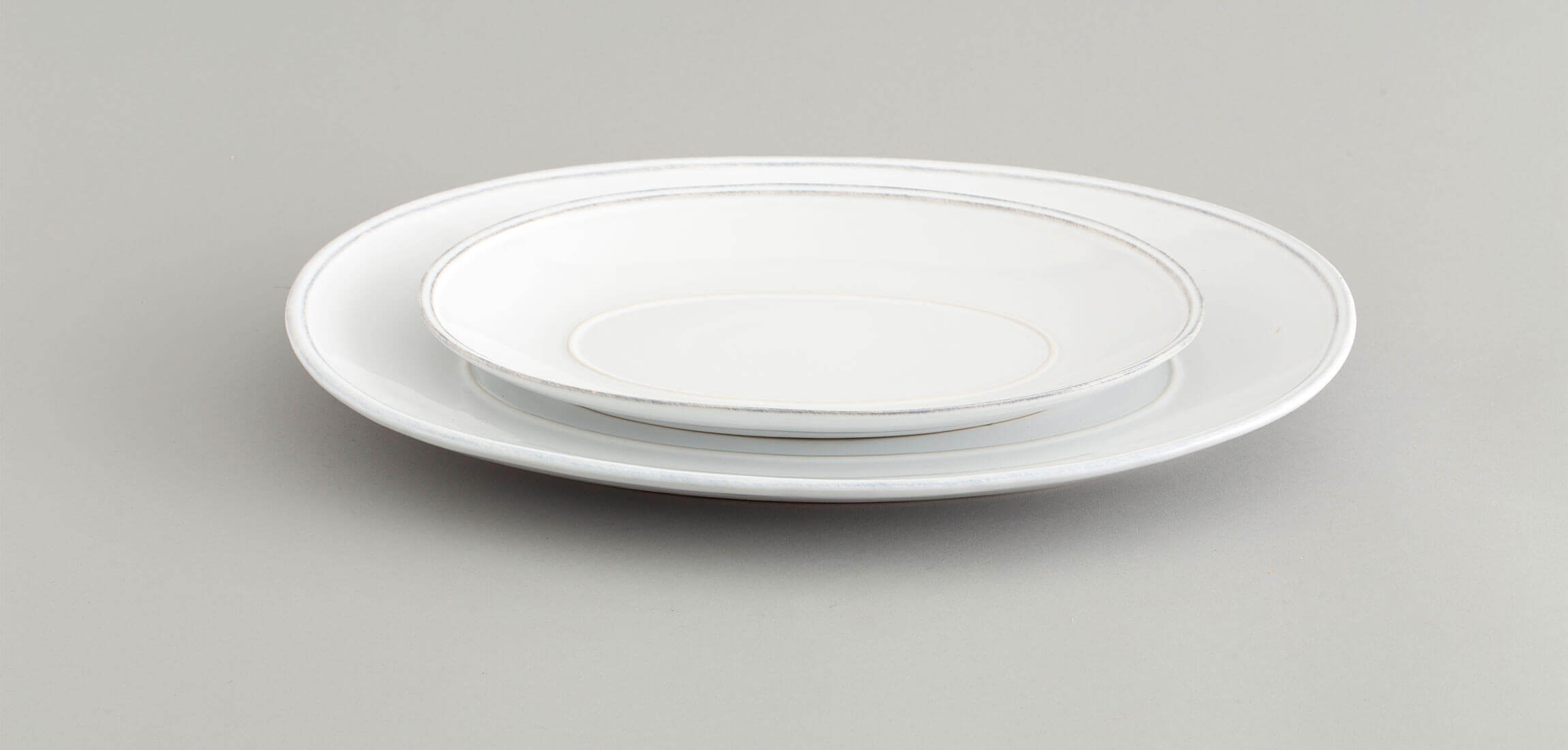 flamant Jille Ceramic collection, Oval tray 40cm