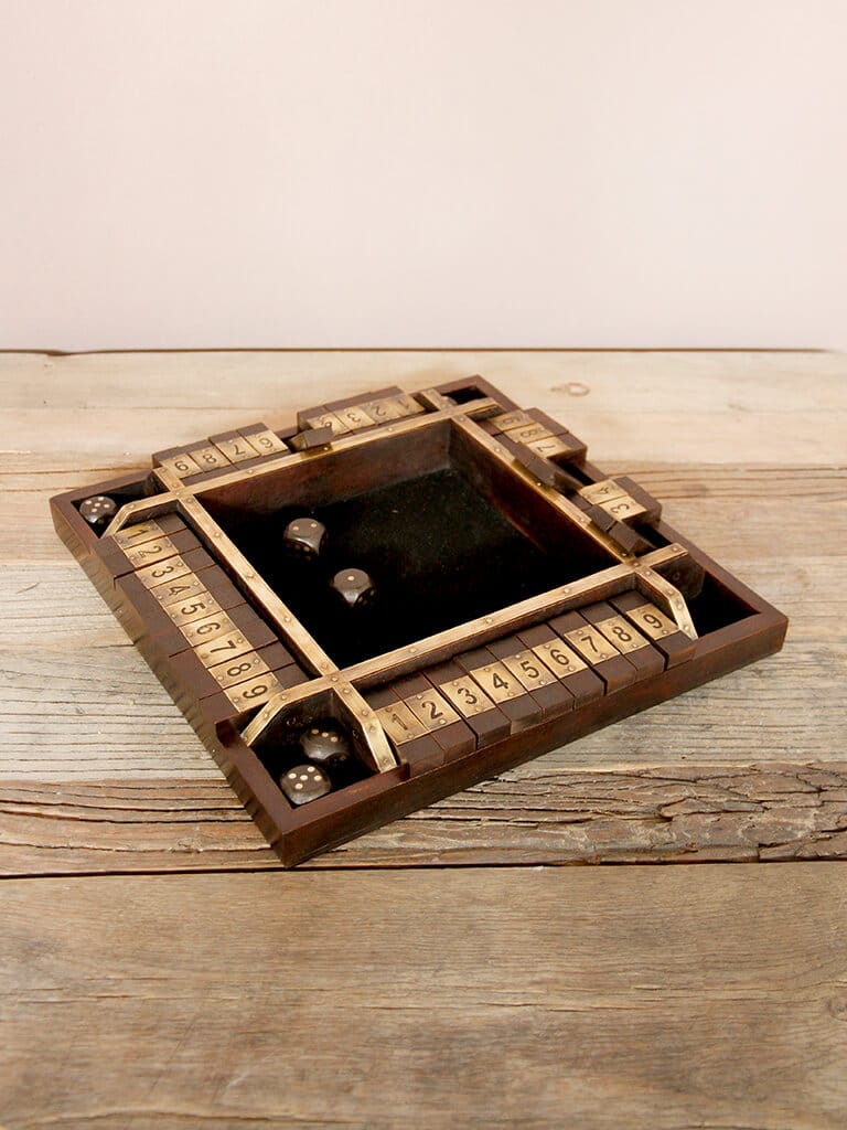 chehoma shut the box game