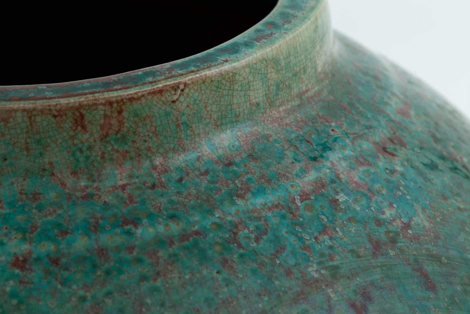 Flamant Cariba vase 33cm