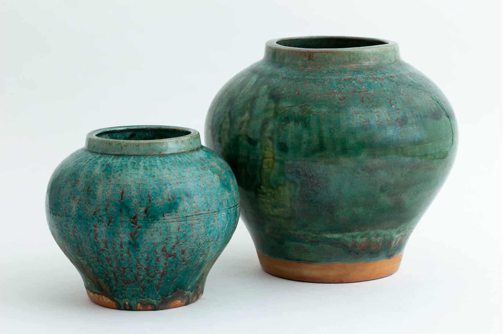 Flamant Cariba vase 33cm