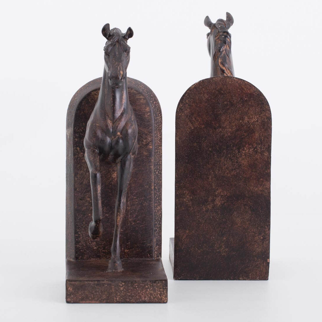 Flamant Hevonen Horse book ends