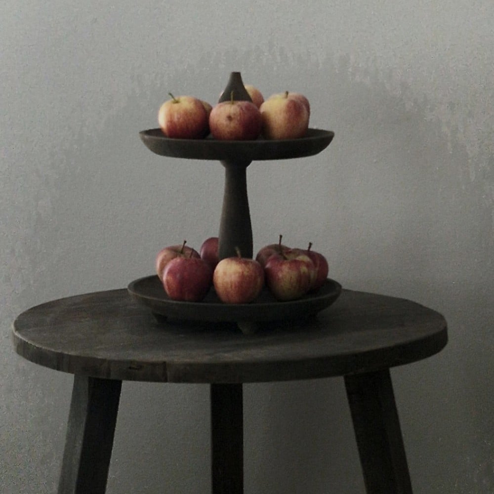 Luksa Etagere Maret 2 Layer Round