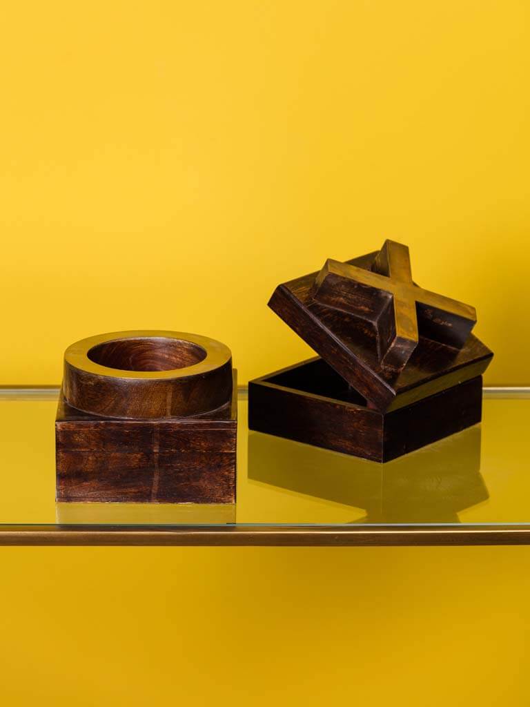 chehoma Wooden brass x/o boxes