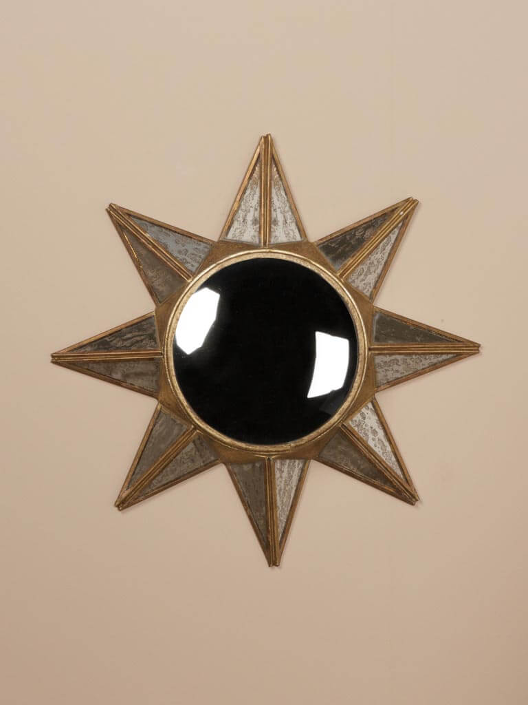 Chehoma Star mirror with convex center