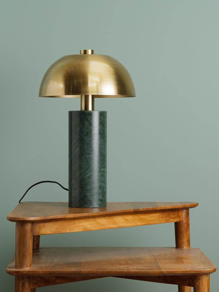Chehoma eva Lamp green marble base