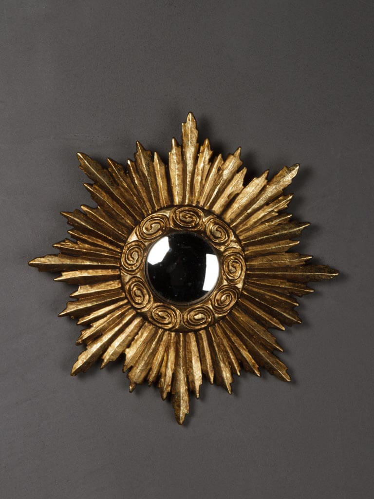 Chehoma sun mirror gold and loops