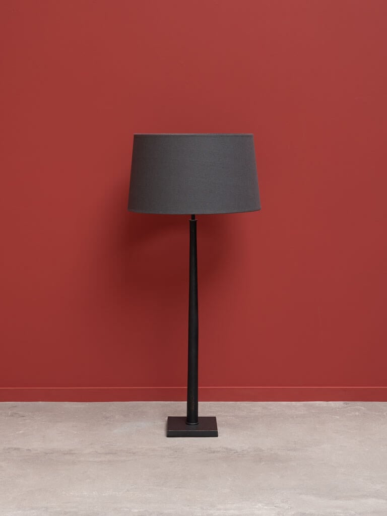 Chehoma Black thin lamp square base