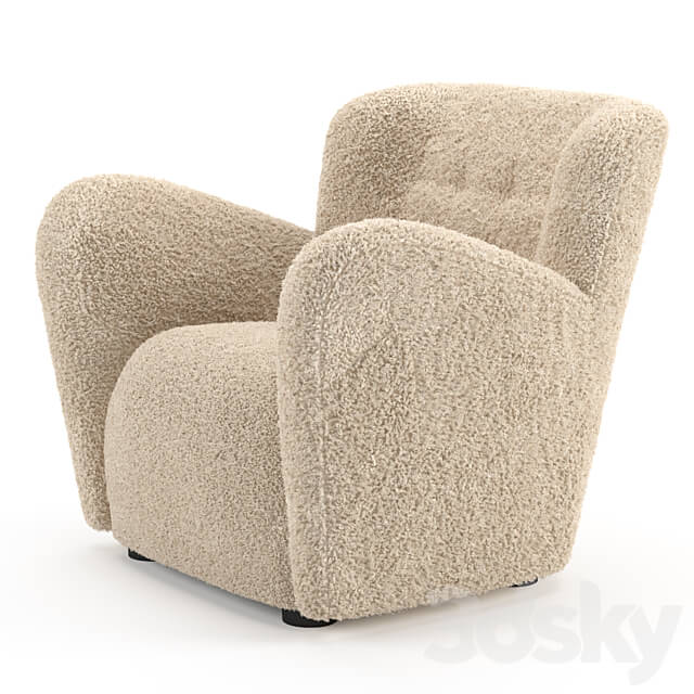 Eichholtz chair bixby canberra sand