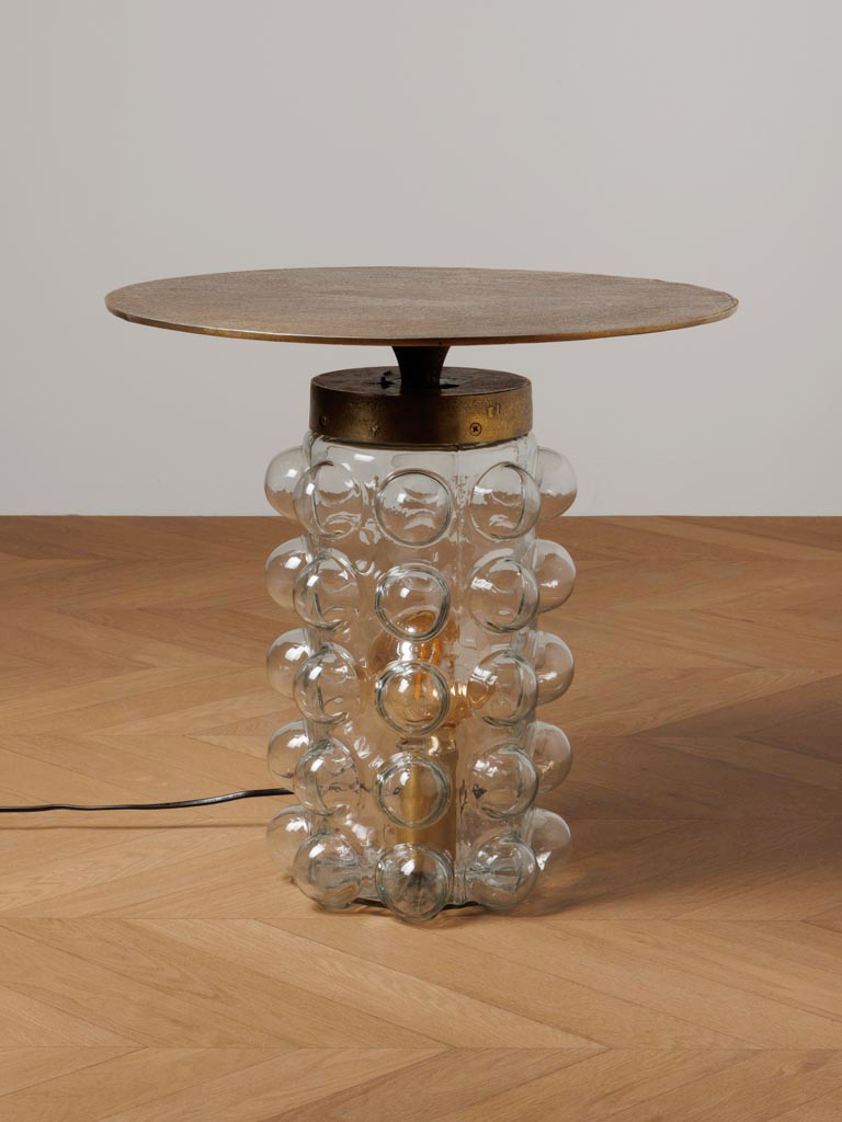 Illuminated side table Mirobola