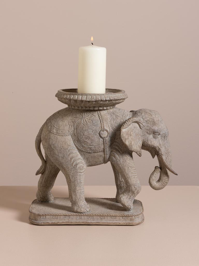 Candle stand elephant Royal