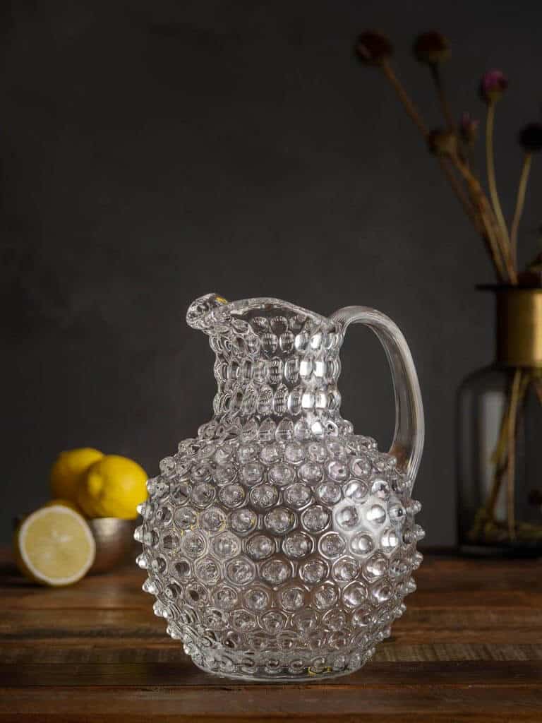 Chehoma Hobnail Pitcher Clear 2L