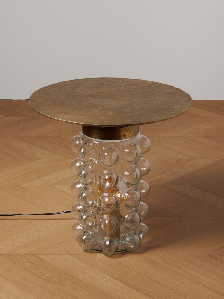Illuminated side table Mirobola