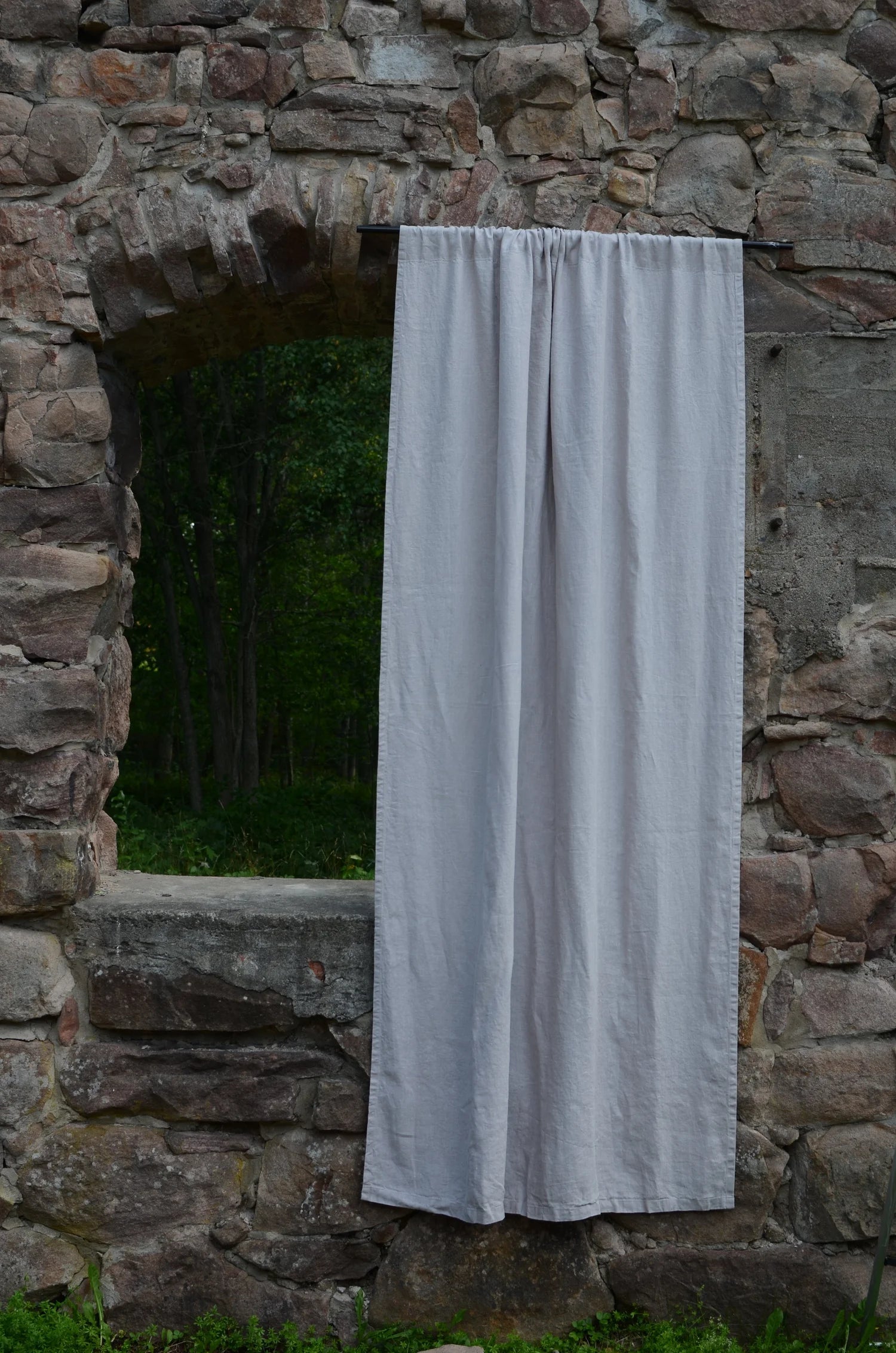 Aquvireo CHLOE Linen Curtain, Natural