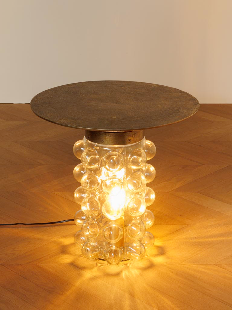 Illuminated side table Mirobola