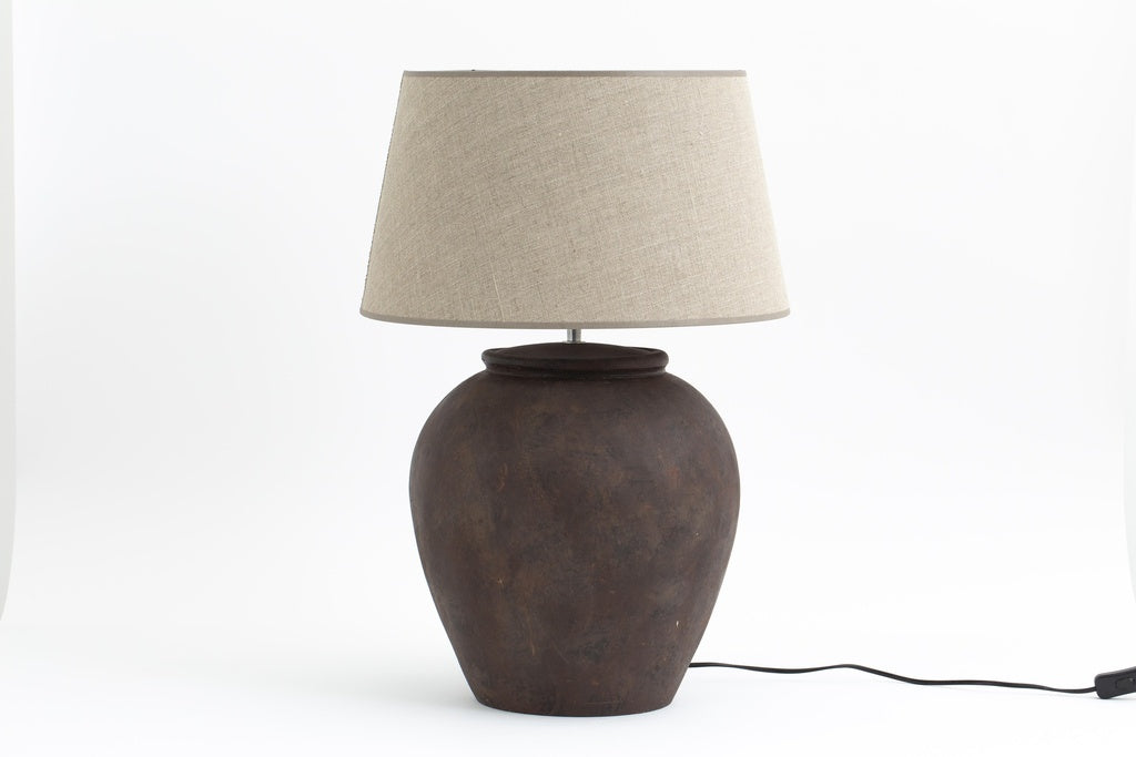 Flamant SIVANEL, table lamp, clay