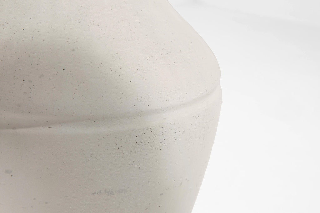 Flamant QUILL, pot, white, L