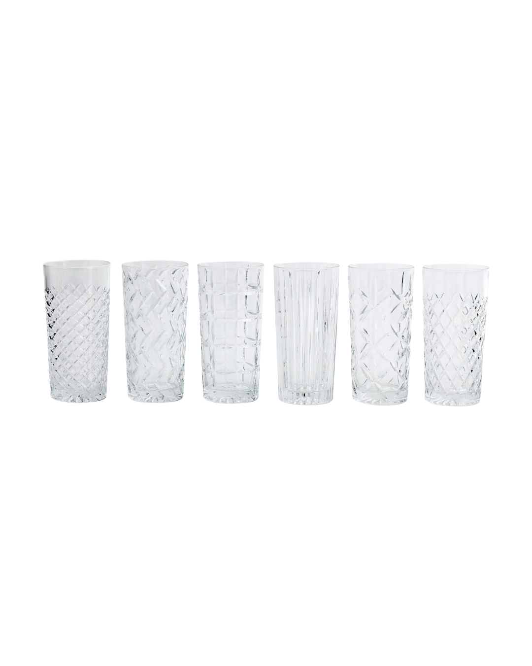 Bogart Longdrink Glasses x6