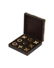 OXO Game metal and wood silvered lid