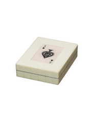 White card game box