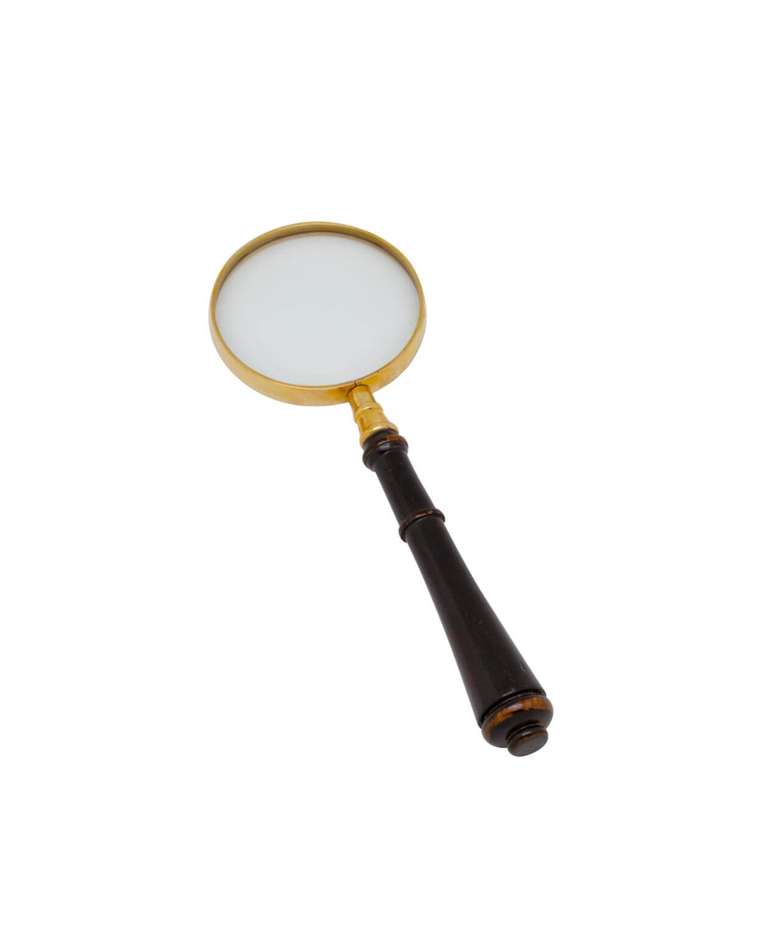 Magnifier with black handle
