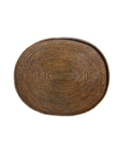 Flamant Togo Tray Maxi Oval
