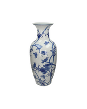 Vase Porcelain Blue