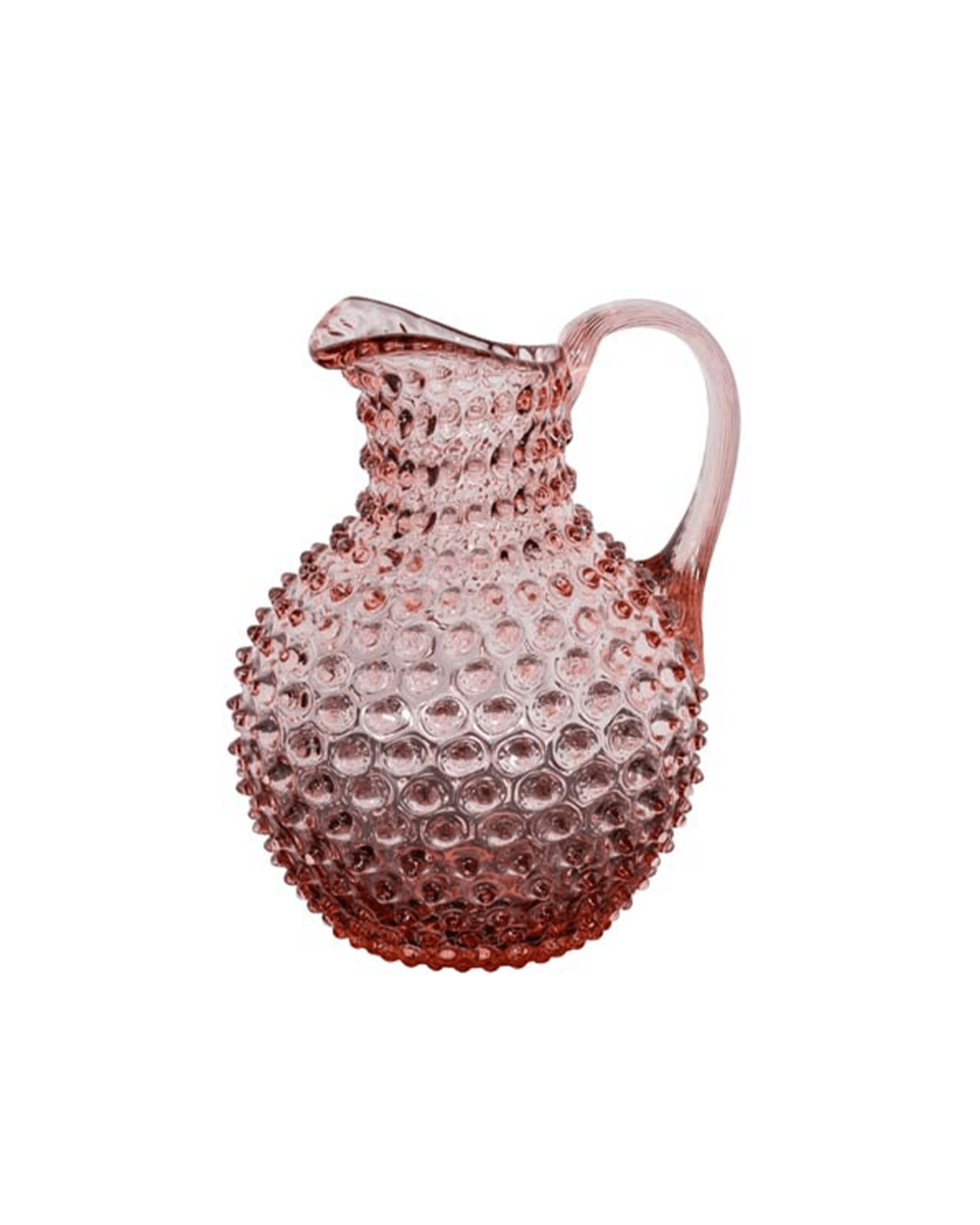 Hobnail Pitcher Sweet Pink 2L
