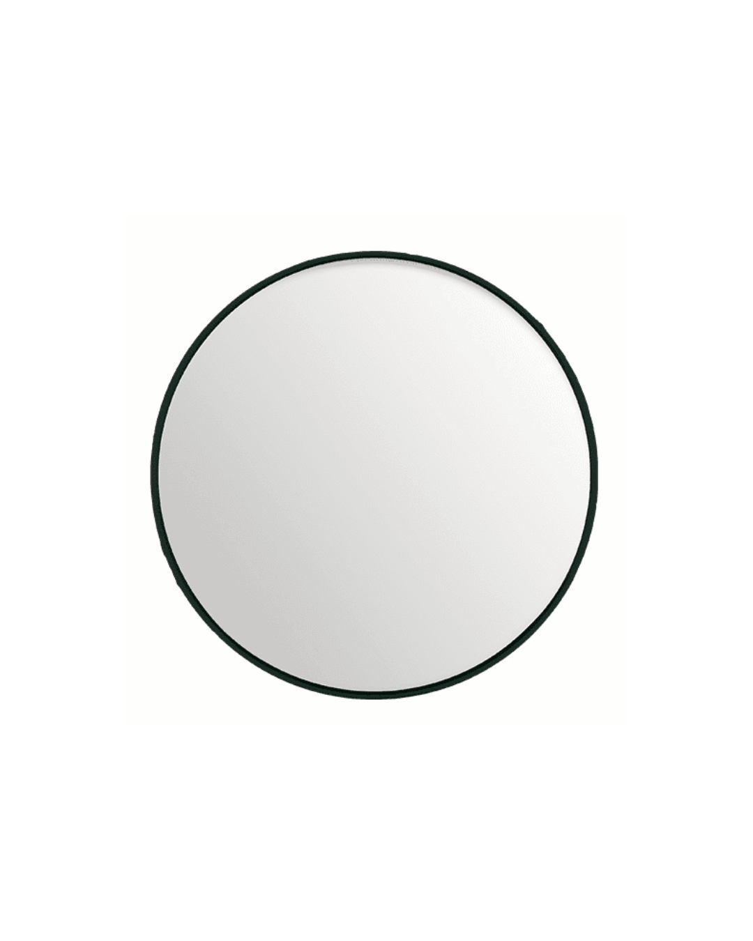 Lifestyle black Mirror round 60cm