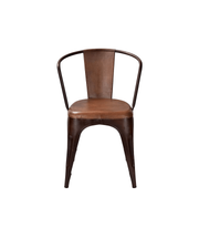 trademark Living chair rusty and leather