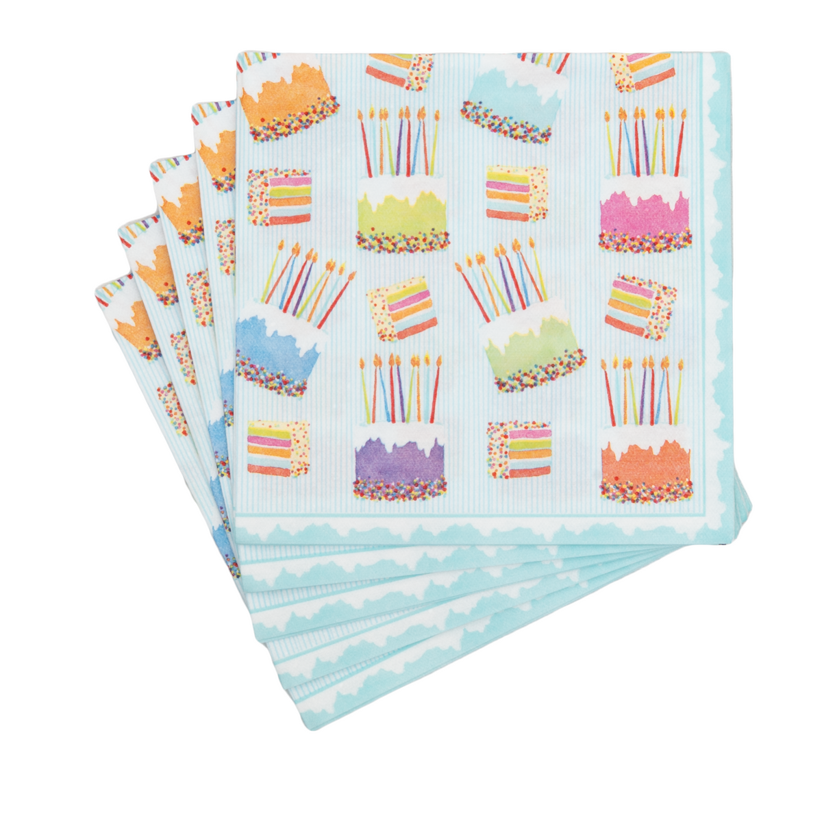 Caspari Cake Frosting-Paper Luncheon Napkins