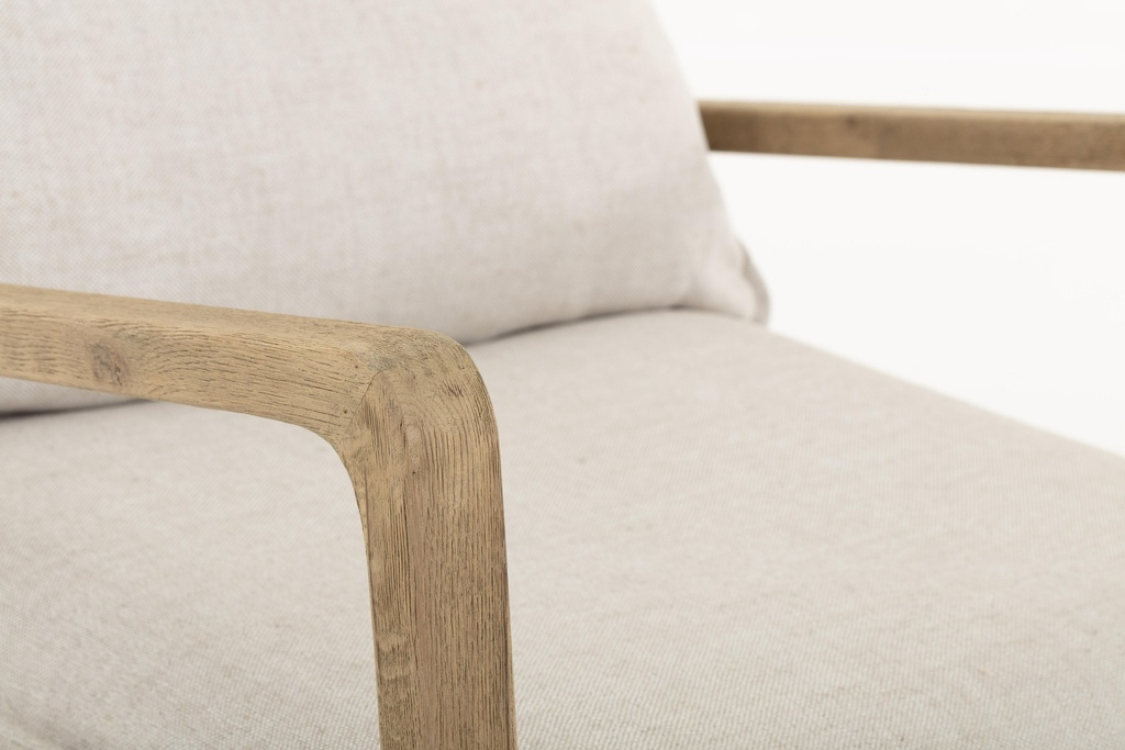 Flamant JACQUELINE, seat, natural linen